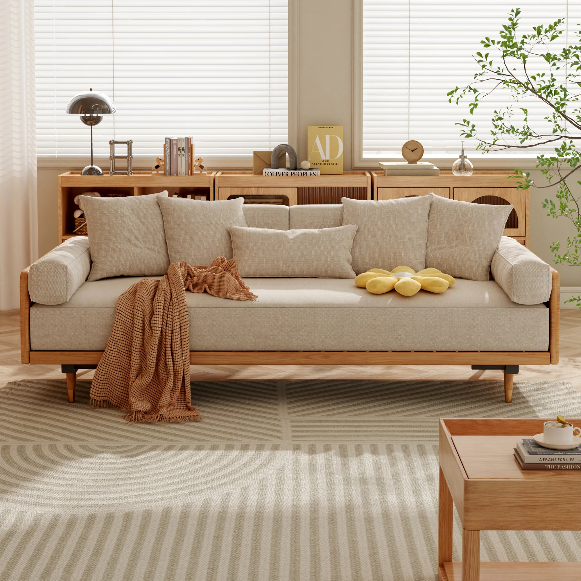Wooden Frame Sofa